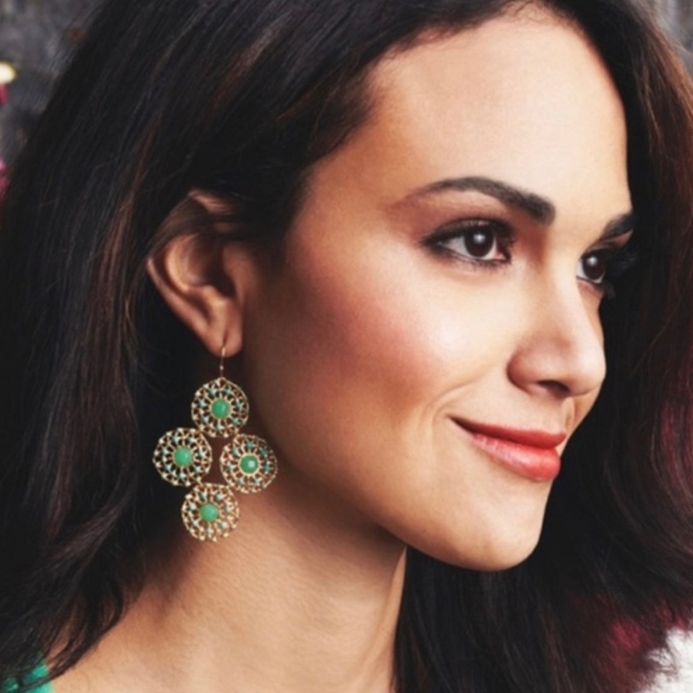 Stella & Dot Garden Party Chandelier Earrings